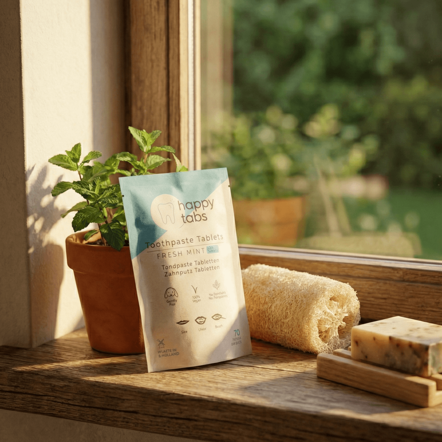 Toothpaste Tablets for Fresh Breath, Without the Plastic Tube