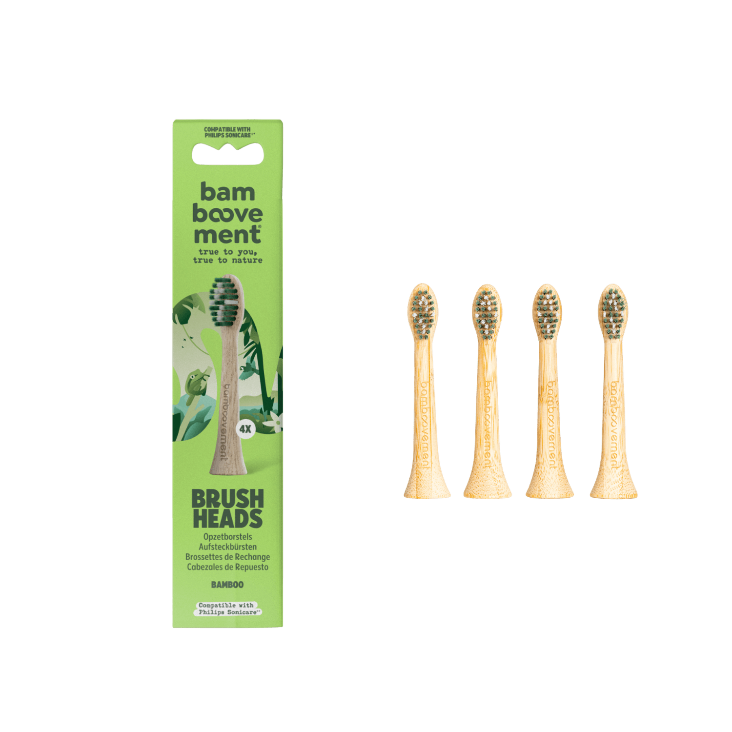 Sonicare® Compatible Brush Heads – 4 pcs